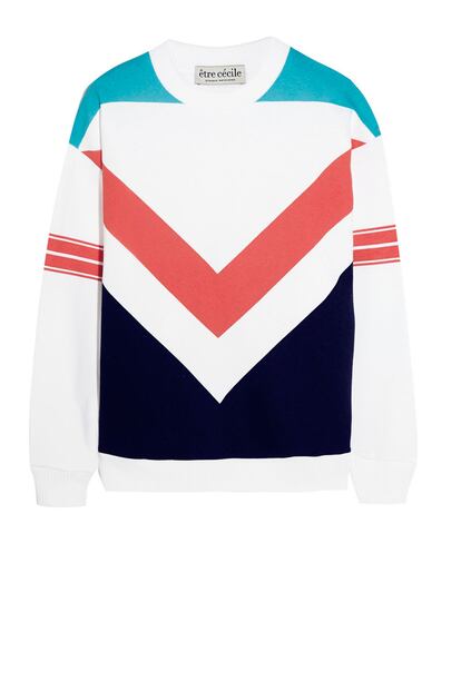 Geométrica. La firma Être Cecile (rebajada de 133,10 a 66,55 euros en The Outnet).