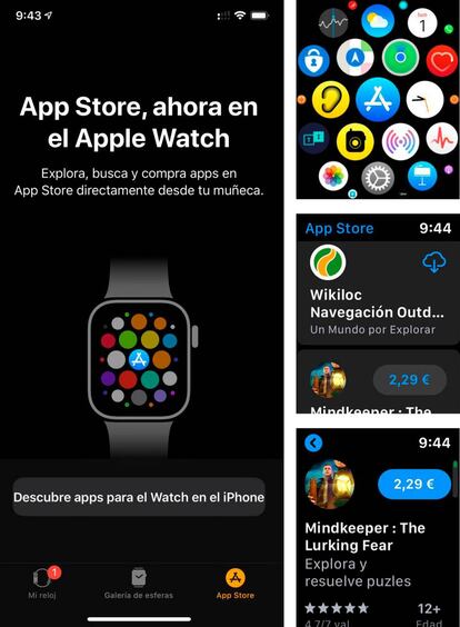 Cómo instalar apps en el Apple Watch.