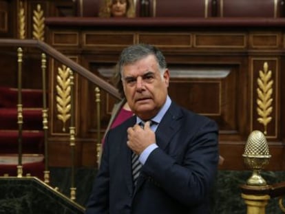 José Antonio Viera en el Congreso de los Diputados.