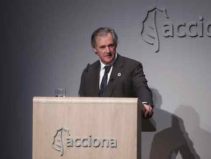 José Manuel Entrecanales, presidente de Acciona.