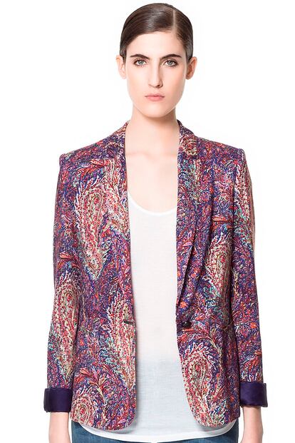 Blazer de Zara (39,95 euros).