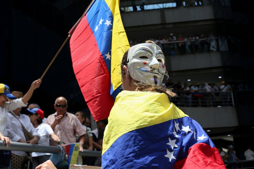 Marcha en Caracas: La oposición venezolana mantiene el pulso en la ...