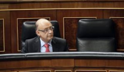 El ministro de Hacienda, Cristóbal Montoro.