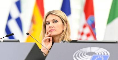 La exvicepresidenta del Parlamento Europeo, Eva Kaili.