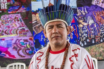 Júlio Ye'kwana, presidente de la Asociación Wanasseduume Ye'kwana.