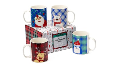 Set regalo de tazas navideñas de THE TWIDDLERS