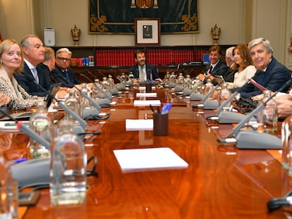 Pleno del Consejo General del Poder Judicial, el pasado 6 de noviembre.