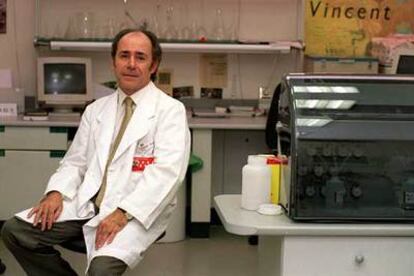 Eduardo Fernández Cruz, en el hospital Gregorio Marañón de Madrid.