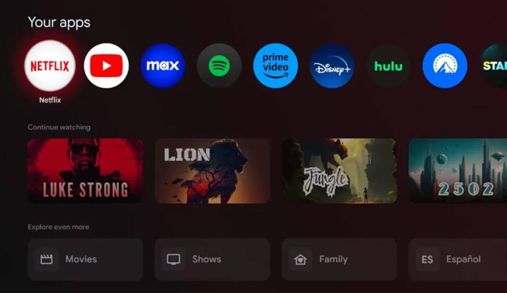 Google prepara un cambio de interfaz en Android TV con cambios muy ...