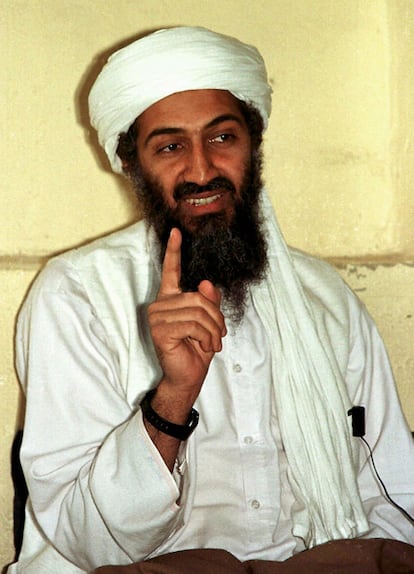 Bin Laden en una foto datada en Afganistán en 1998.