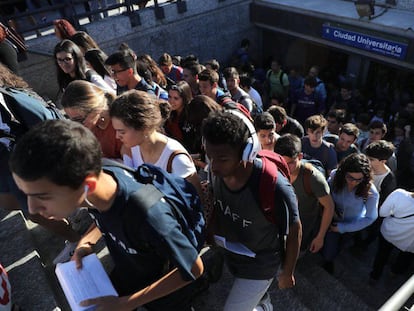 Examen de Selectividad el pasado junio en Madrid.