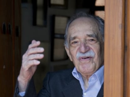 Gabriel García Márquez en marzo de 2014.