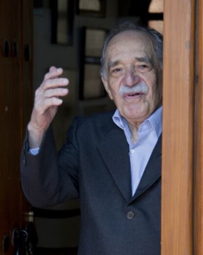 Gabriel García Márquez en marzo de 2014.