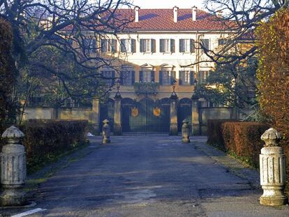 Villa San Martino en Arcore, propiedad de Berlusconi.