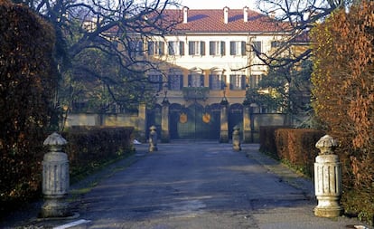 Villa San Martino en Arcore, propiedad de Berlusconi.