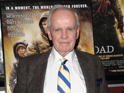 Cormac McCarthy en noviembre de 2009 en el estreno cinematográfico de 'La carretera', en Nueva York.  