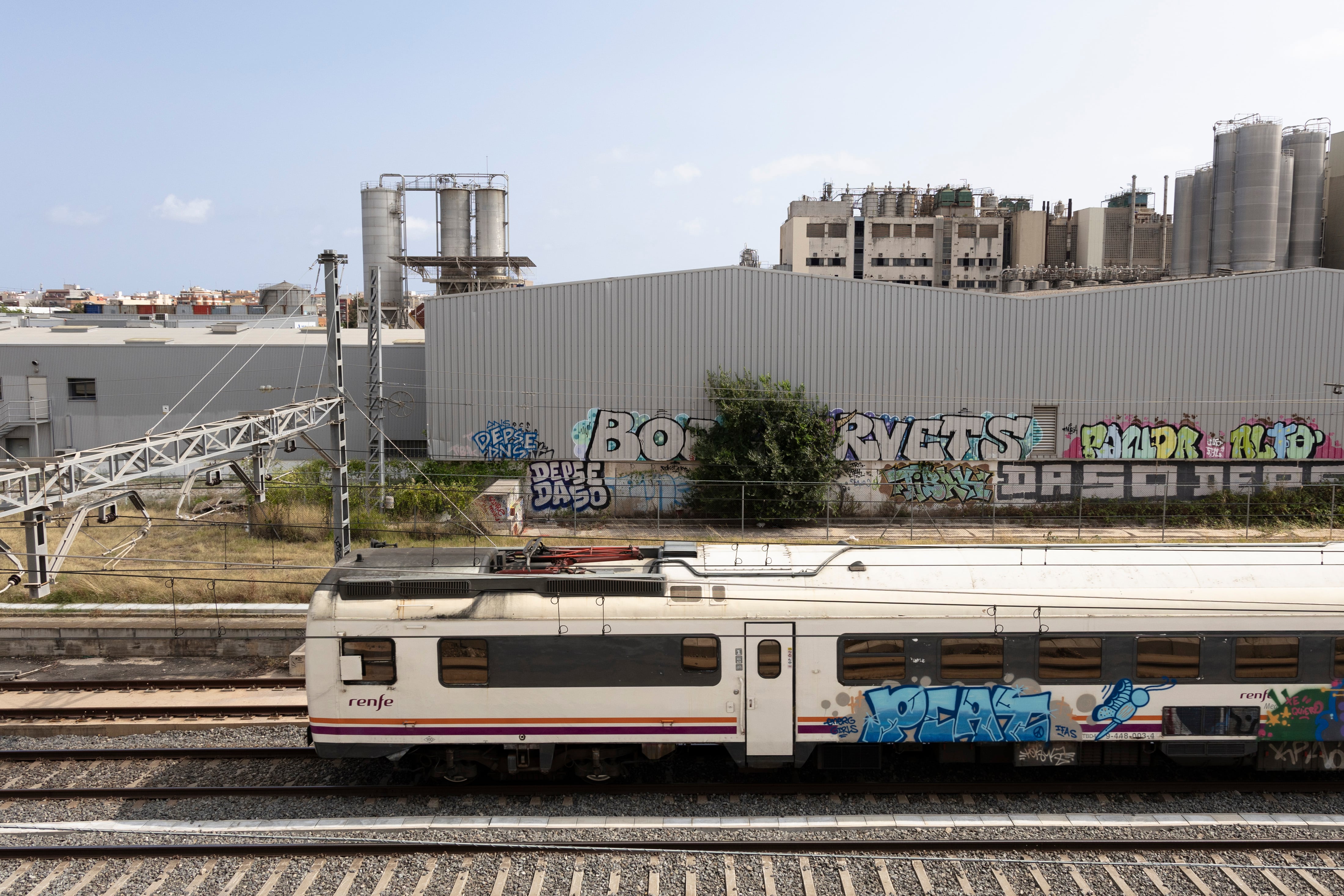Vista de un polígono de El Prat de Llobregat, en una imagen de archivo.
