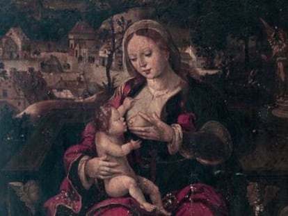 'Virgen de la leche', de la Escuela Flamenca (siglo XVI).