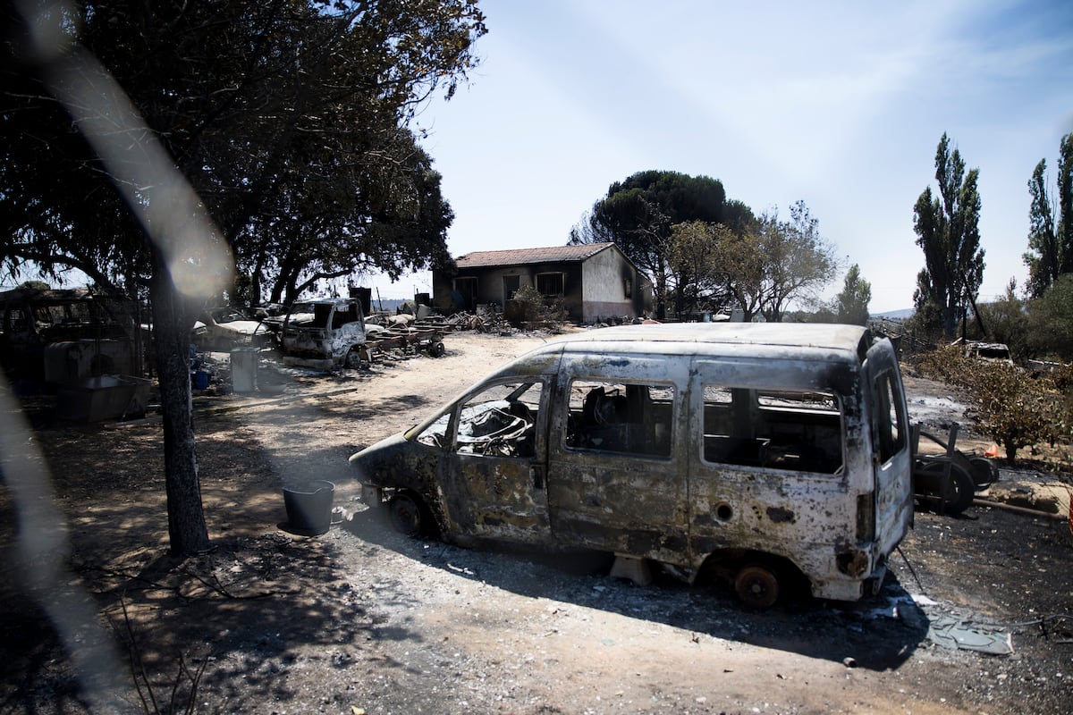 Crisis de incendios forestales en España