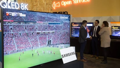 El deporte es una de las apuestas de la televisión 8K