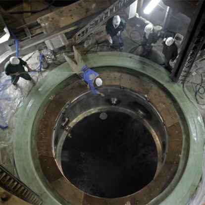 Imagen de una de las instalaciones nucleares iraníes.