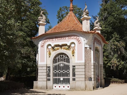 Fuente del nacimiento de Água das Pedras Salgadas.