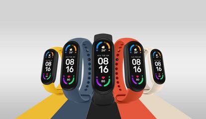 Colores de la Xiaomi Mi Smart Band 6