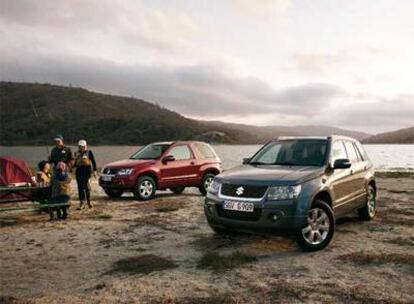 Las mejoras estéticas del Grand Vitara se aplican a las dos carrocerías, de tres y cinco puertas.