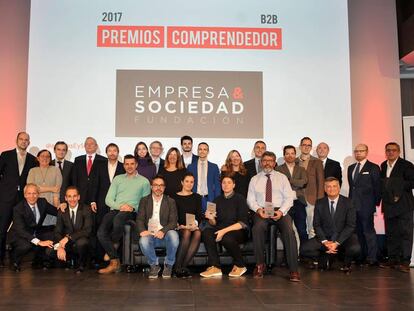 Printsome, Consultia Travel, GoCardless y Aiwin ganan los premios Comprendedor B2B 2017