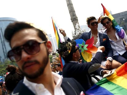 El desfile del Orgullo en la Ciudad de México.