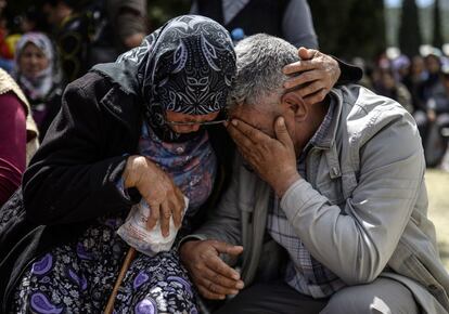 Funeral por las mineros fallecidos en Soma (Turquía).