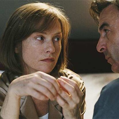 Isabelle Huppert, en la película de Chabrol <i>L&#39;ivresse du pouvoir</i>.