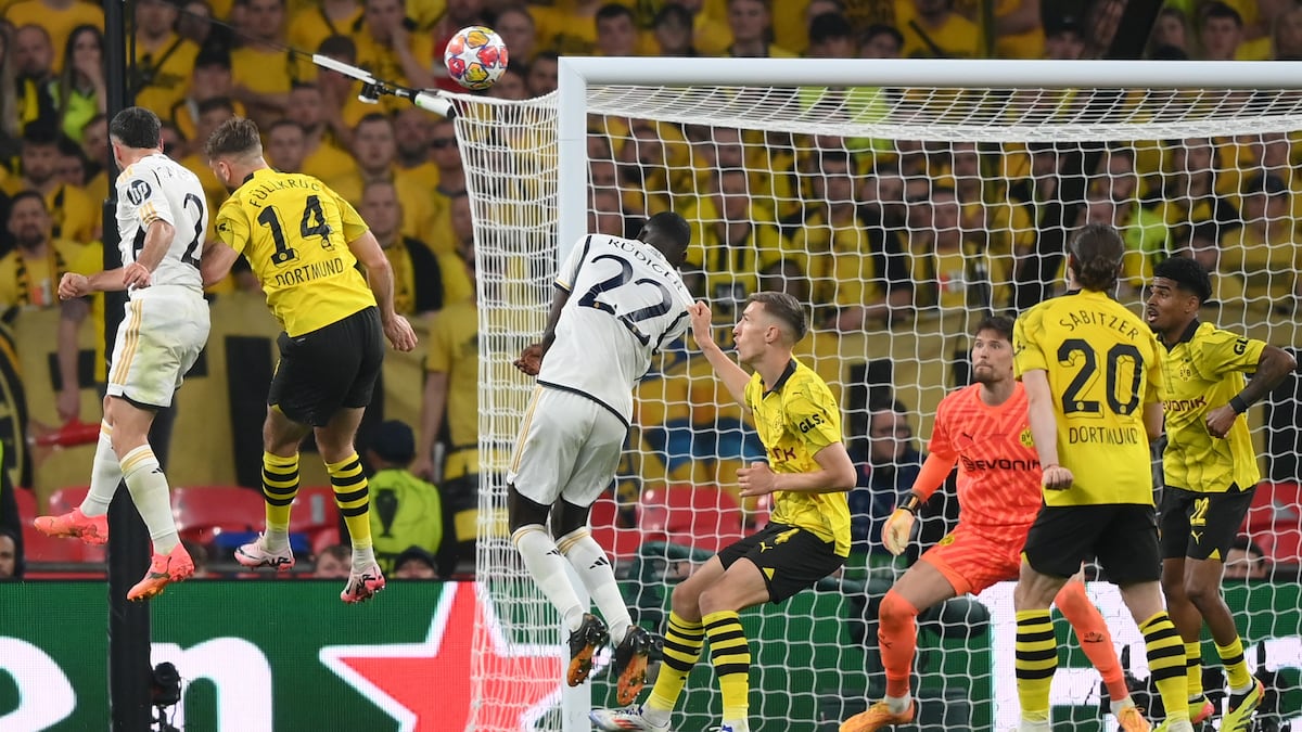Final Champions League, en directo | Carvajal adelanta de cabeza al Madrid frente a un perseverante Dortmund | Fútbol | Deportes