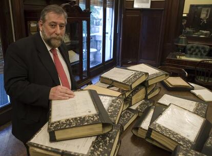 Alejandro Vaccaro, presidente de los escritores argentinos.