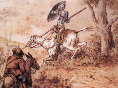 Ilustración de Gustave Doré para 'El Quijote'.
