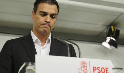 El secretario general del PSOE, Pedro Sánchez.