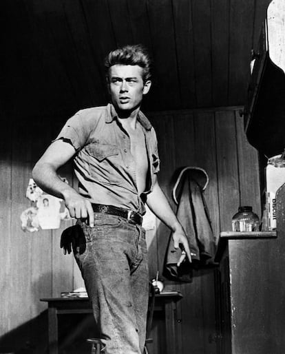 James Dean en 'Gigante'.