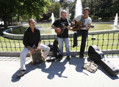 Alejandro, Carlos y Vctor actuarn hoy en el Crculo de Bellas Artes.