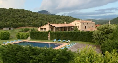 Casa rural El Pla de Montpol, en Lladurs, Lleida.