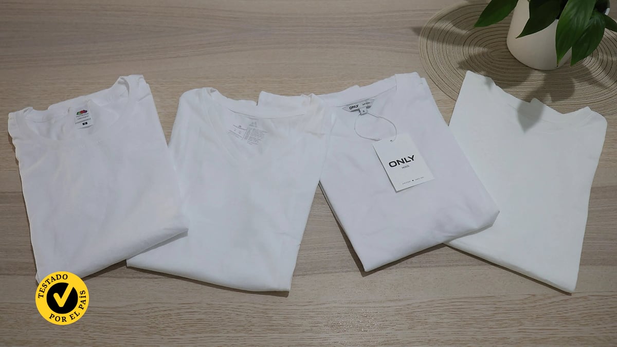 Las mejores camisetas blancas para mujer: comparamos cuatro modelos básicos