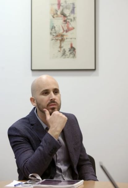 Nacho Álvarez, en el Congreso de los Diputados.
