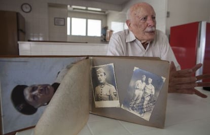 O ex-combatente brasileiro Julio do Valle.