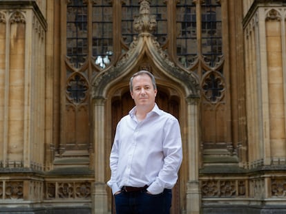 El filósofo y escritor John Sellar, en Oxford el pasado mes de julio.