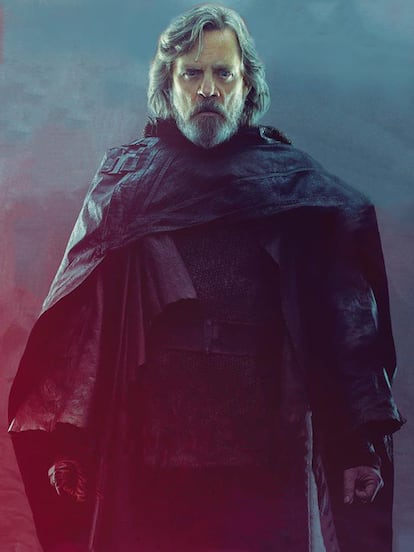 En su última aparición hasta la fecha en la gran pantalla, dispuesto para luchar contra su sobrino Ben Solo/Kylo Ren, Luke vuelve al negro para simbolizar la sobriedad de una batalla decisiva a la altura de la de Darth Vader en El retorno del Jedi. La elección obedece a una de las grandes normas no escritas del buen gusto: ante la duda, viste de negro.