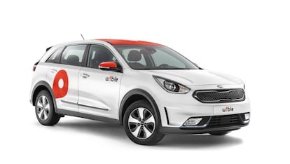 Kia Niro, el vehículo de carsharing de Wible.