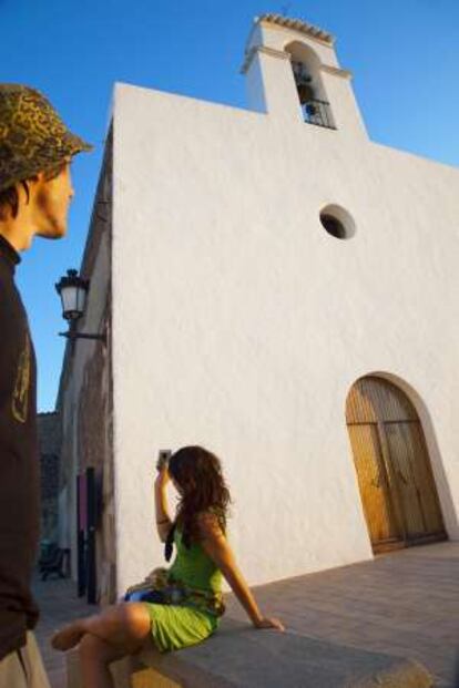 Iglesia de Sant Agustí des Vedrà, en Ibiza.