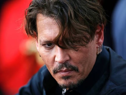 Johnny Depp, en el estreno de &#039;Piratas del Caribe&#039;, en China.