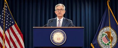 Jerome Powell, presidente de la Fed