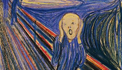 La obra m&aacute;s famosa de Munch, &#039;El grito&#039;.