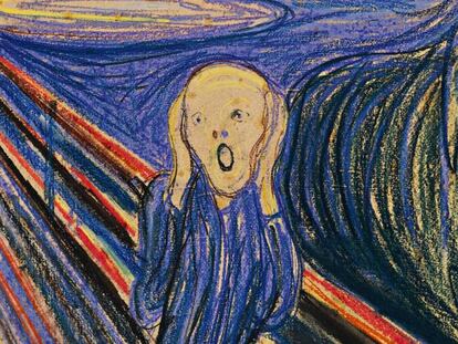 La obra m&aacute;s famosa de Munch, &#039;El grito&#039;.
